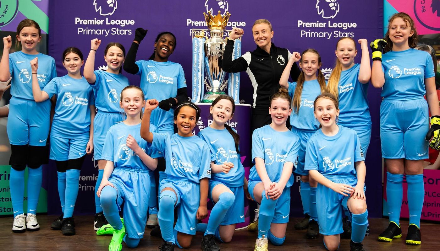 Premier League Kit Scheme, Portfields Primary School, Leah Williamson